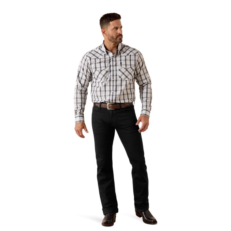 Ariat Wrinkle Free Air Fitted Snap Shirt 10071024