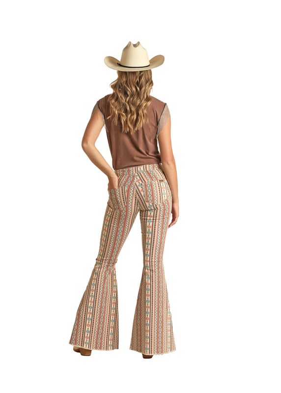 Rock & Roll Womens Striped Aztec Bells RRWD7PR0RY