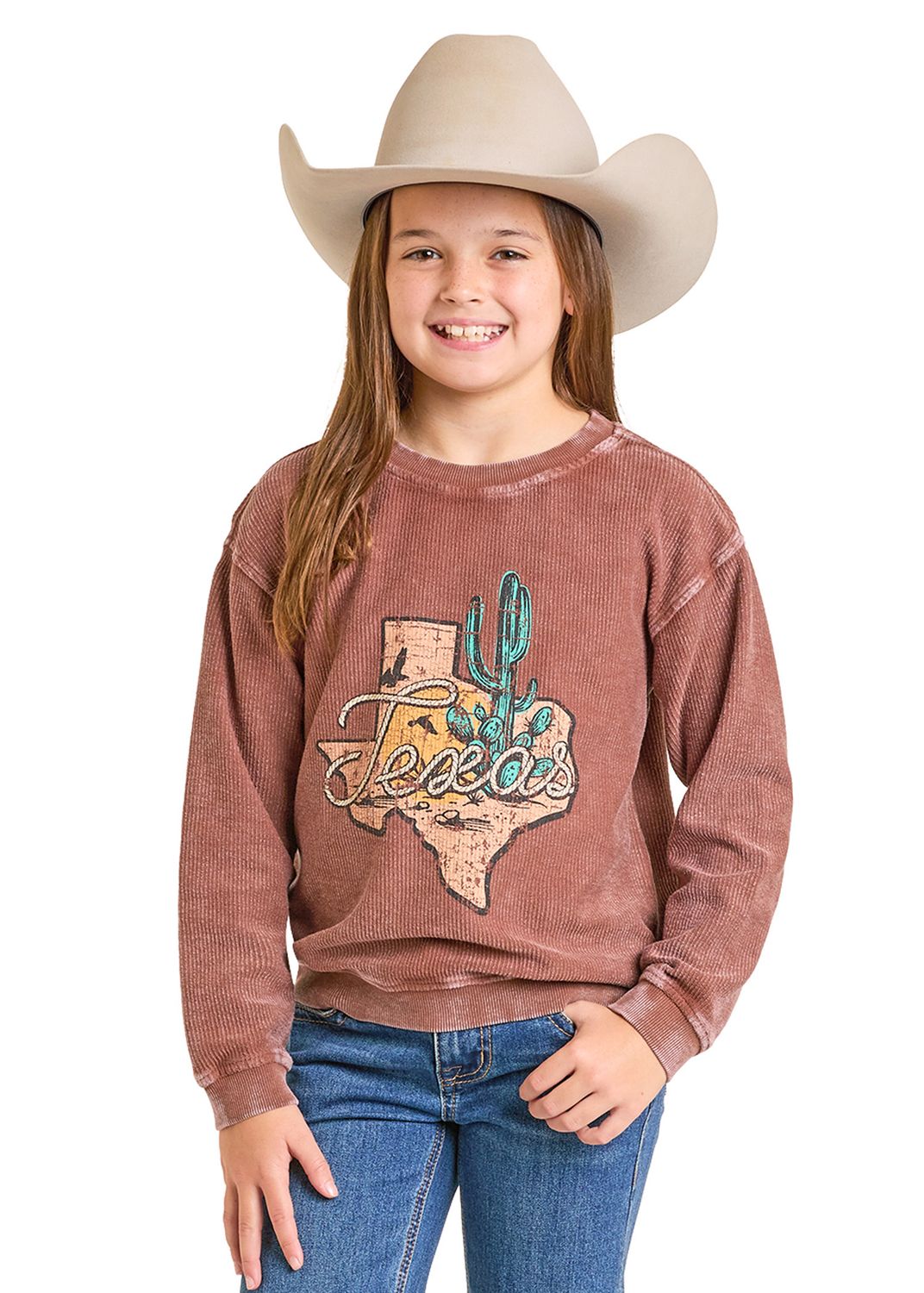 Rockin & Roll Graphic Pullover BG91T07431, Kids Shirts: X Small