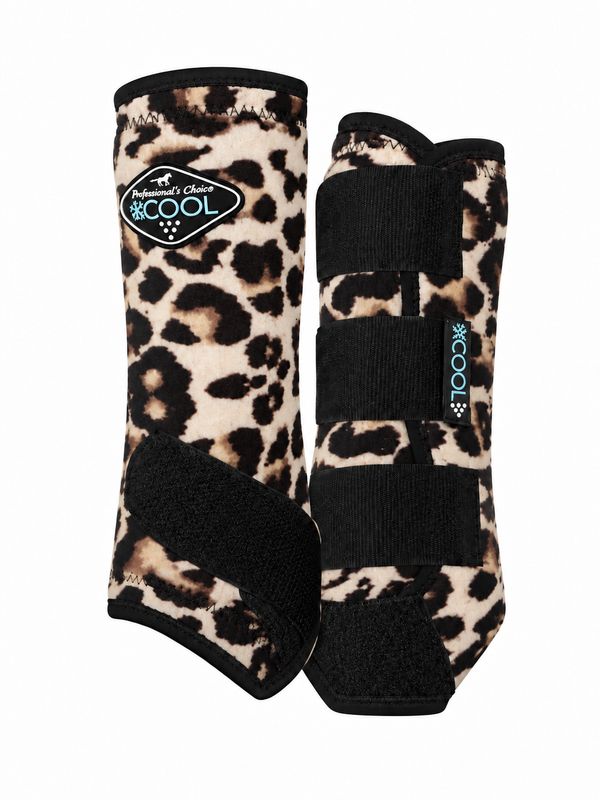 Professional Choice 2XCool Sports Medicine Cheetah Boots 4 Pack Professional Choice 2XCool Sports Medicine Cheetah Boots 4 Pack
