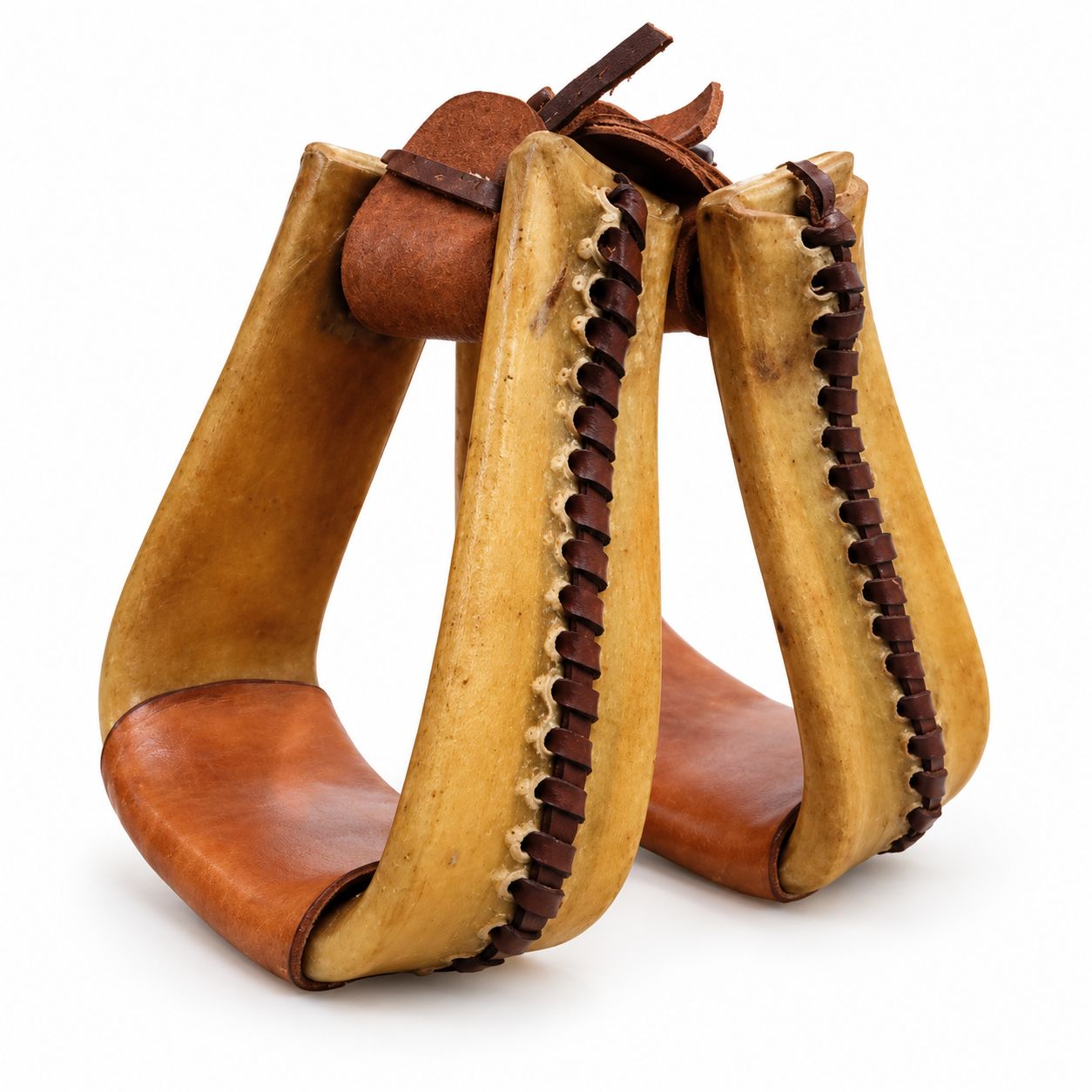 Rawhide Stirrups