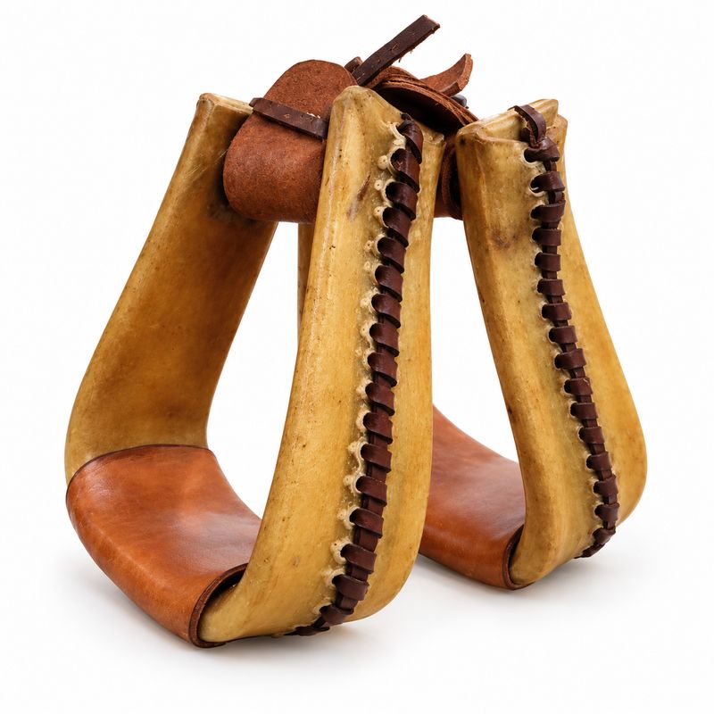 Rawhide Stirrups