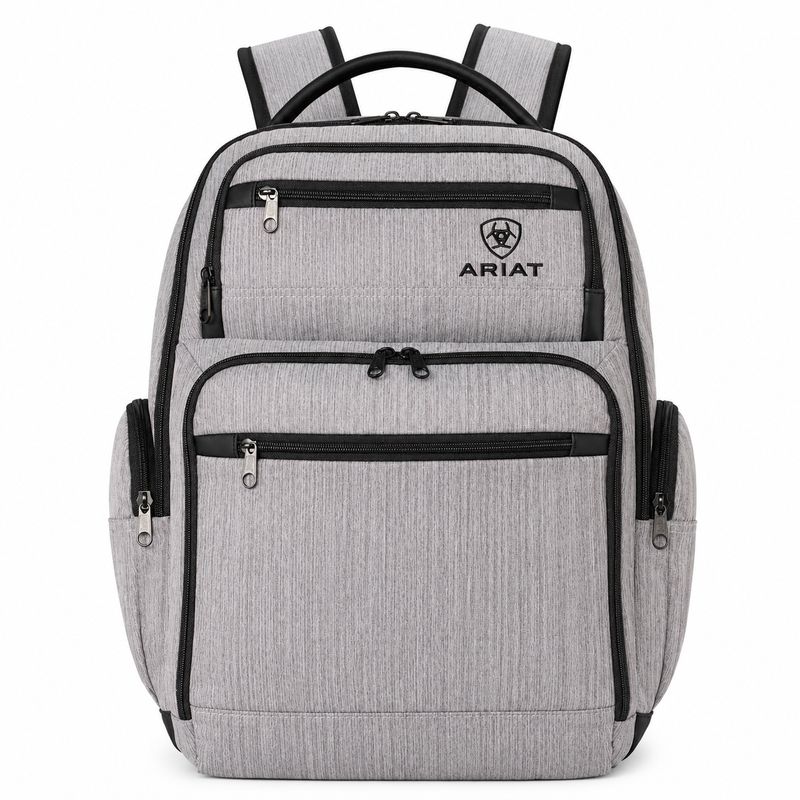 Ariat Backpack Canvas Grey