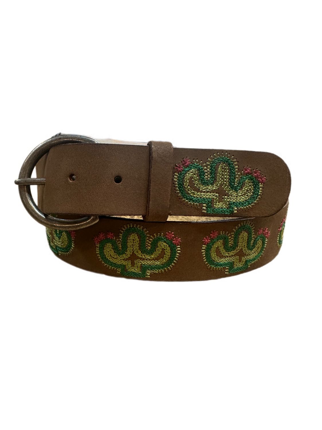 Nocona Cactus Belt N320001844, Belts - Women: Medium