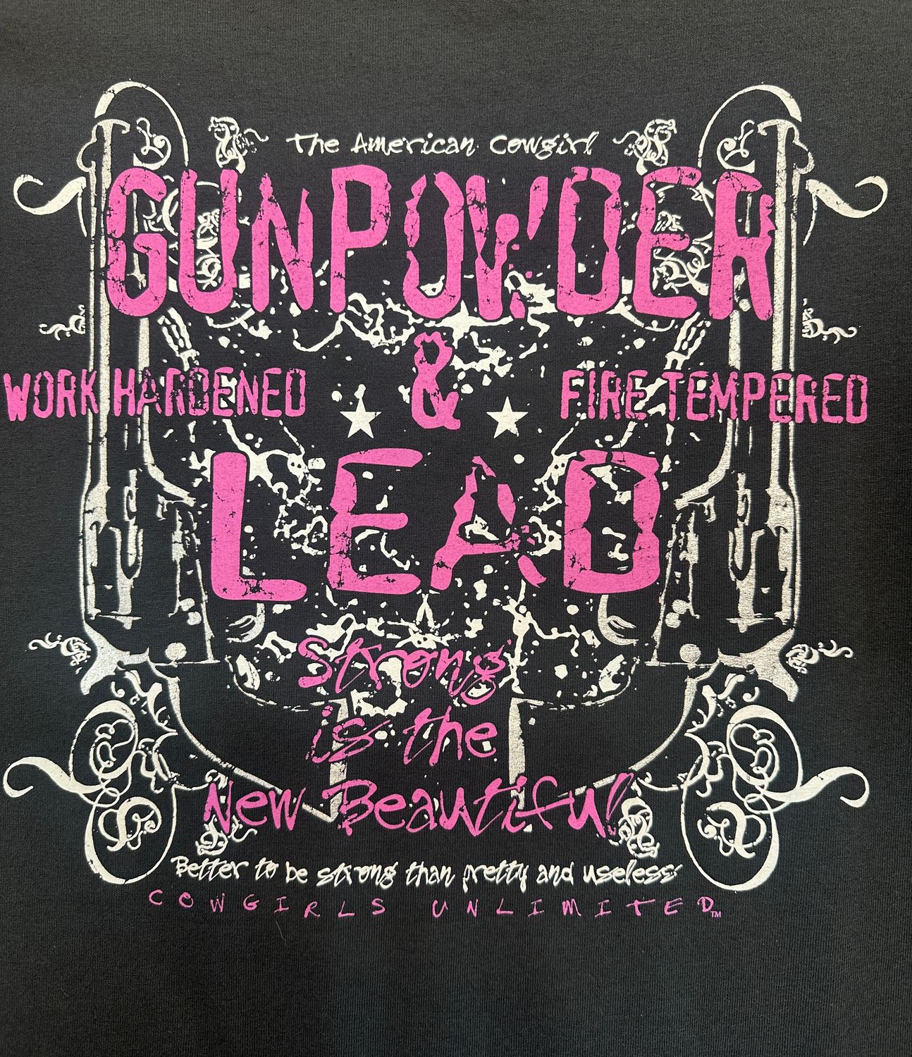 Moss Bros. Graphic T-Shirt Gun Powder CG-1174, XS-5X: Medium