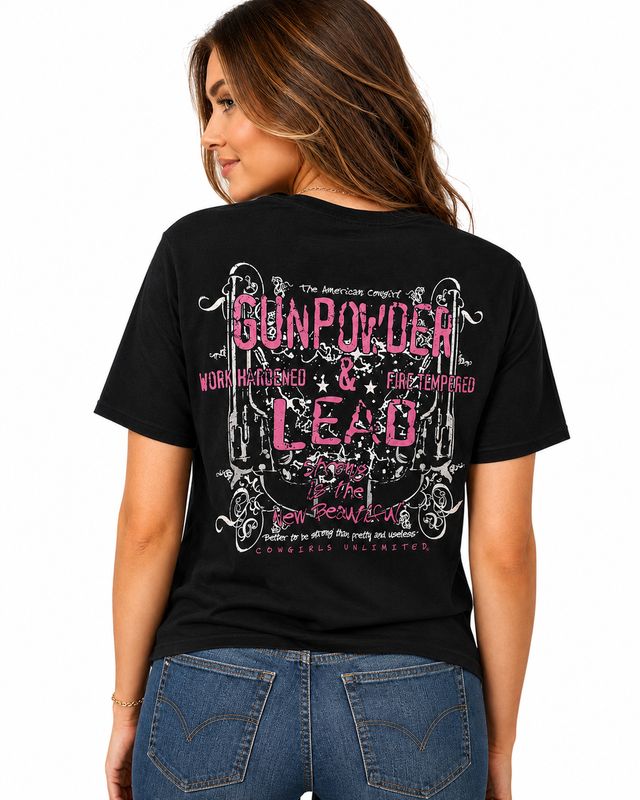 Moss Bros. Graphic T-Shirt Gun Powder CG-1174
