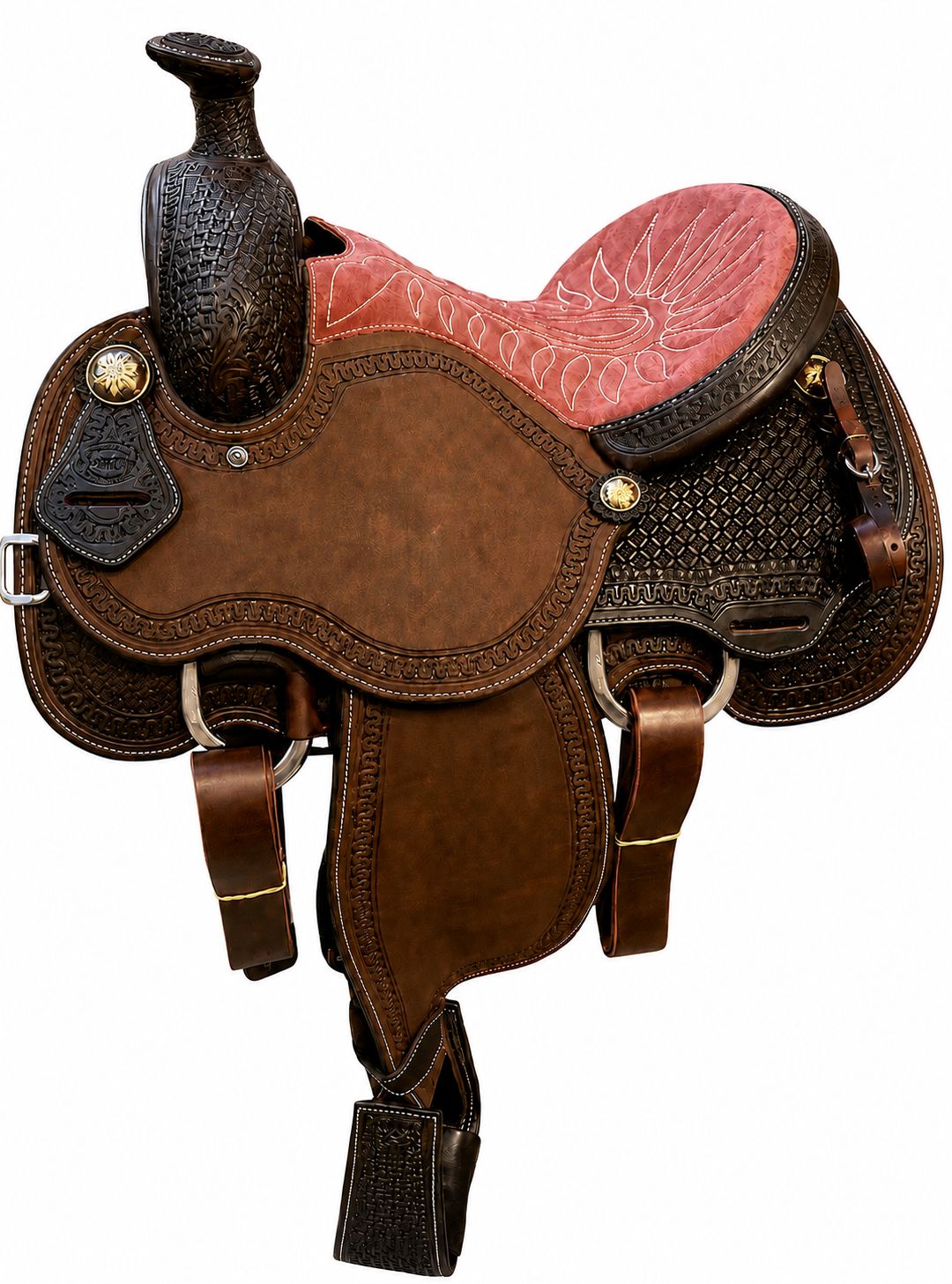 Martin Joe Beaver Calf Roper Saddle  13.5 QHB