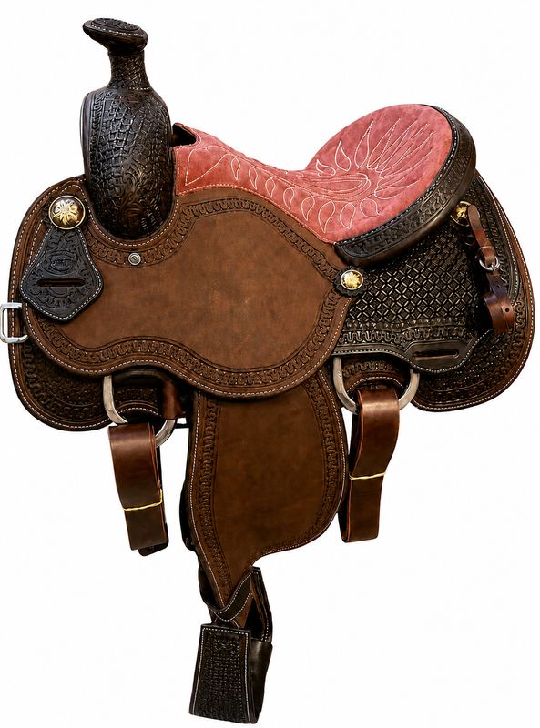 Martin Joe Beaver Calf Roper Saddle  13.5 QHB
