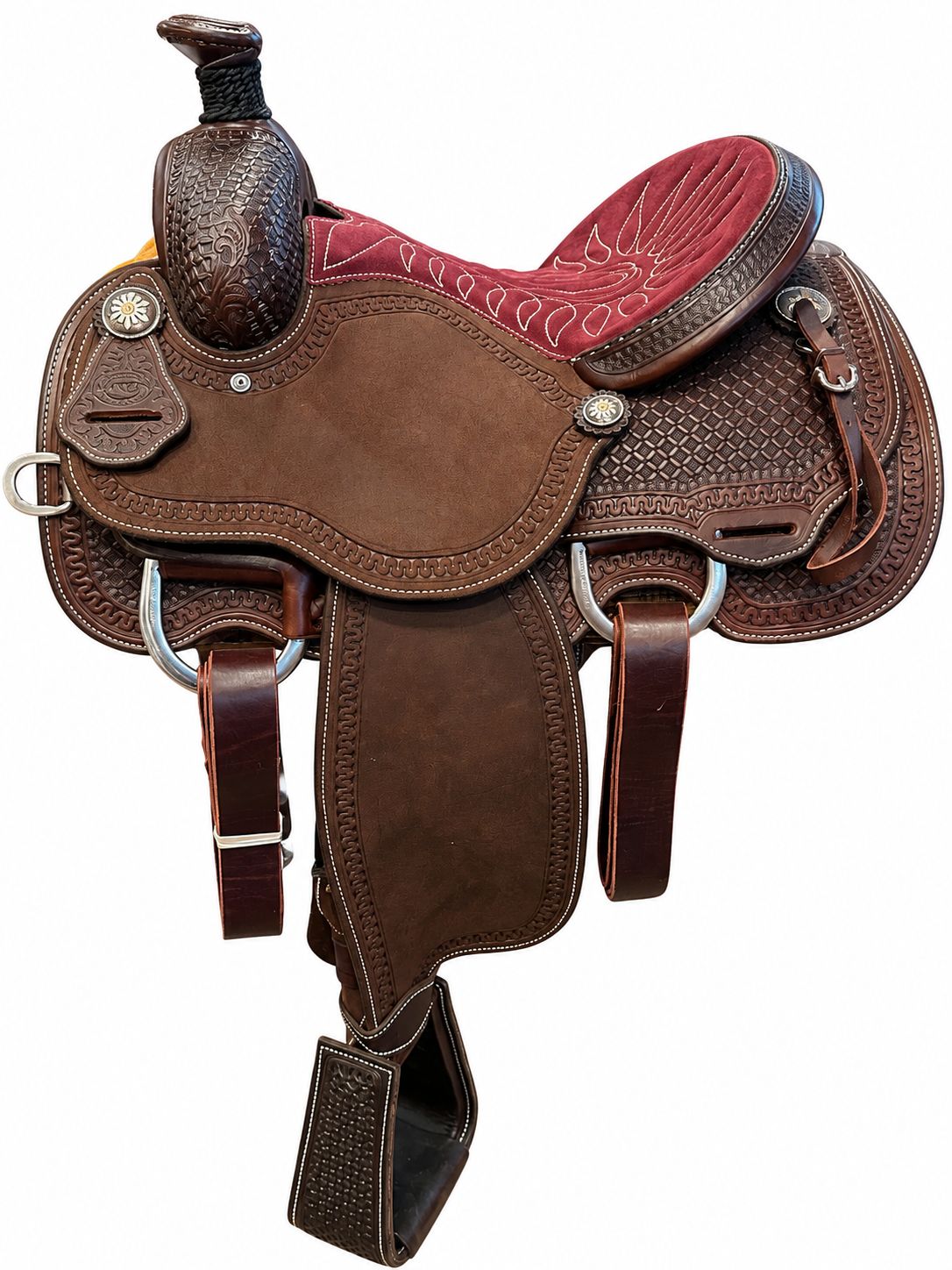 Martin Joe Beaver Calf Roper Saddle 13.5 QHB Martin Joe Beaver Calf Roper Saddle 13.5 QHB