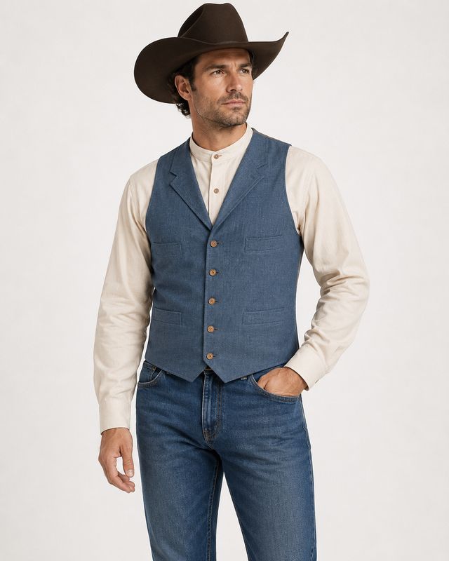 Scully Men’s Western Vest