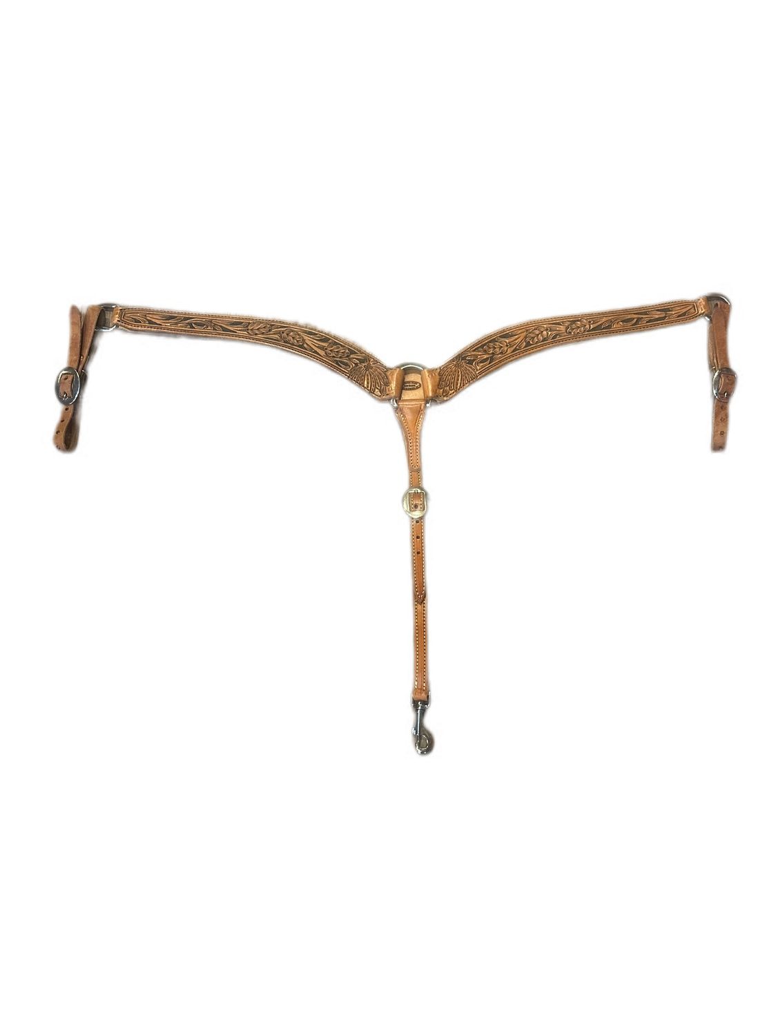 Jeff Smith Light Oil W/Antique Stain Breast Collar