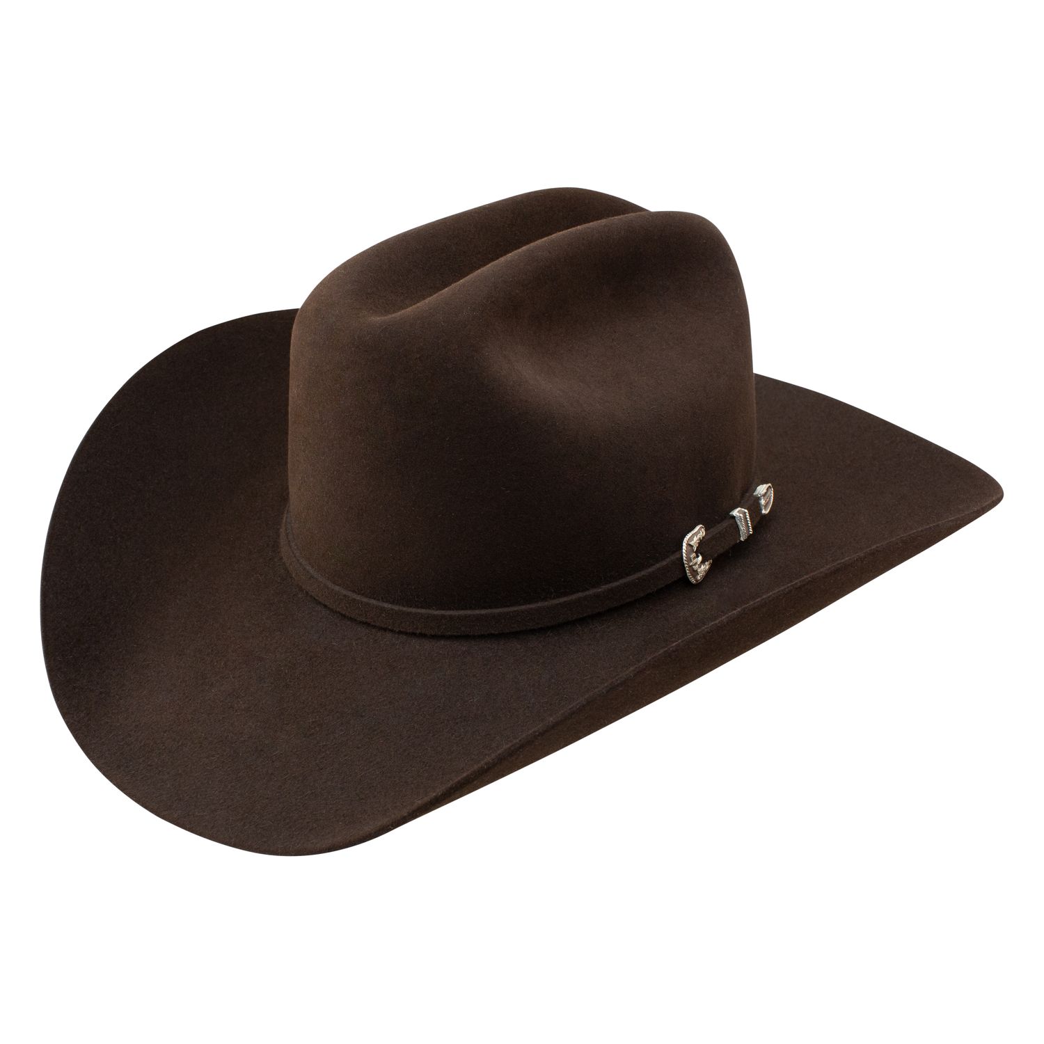 Stetson Skyline 6X Chocolate Felt Cowboy Hat SFSKYL-754022, Hats Fitted: 6 1\2