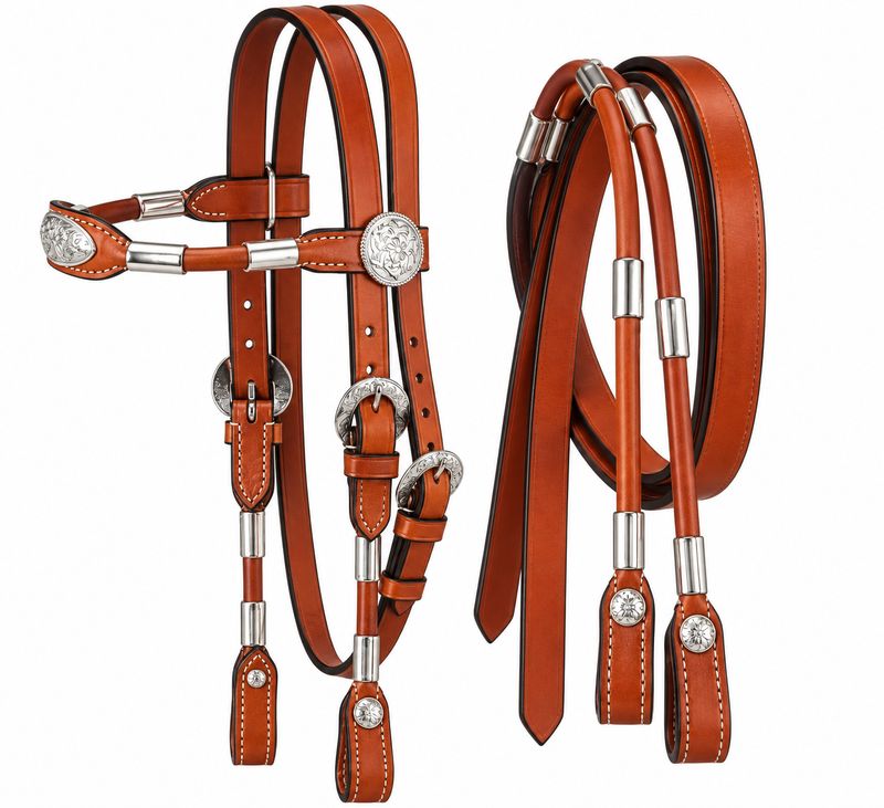 King Series Miniature Poco Headstall With Reins 42-7640