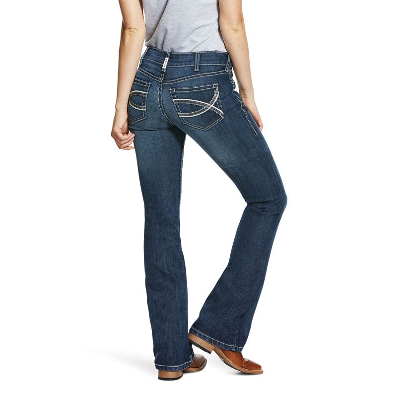 Ariat R.E.A.L. Mid Rise Arrow Fit Stretch Shayla Boot Cut Jean 10030259