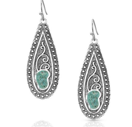 Montana Country Roads Turquoise Earrings ER4746