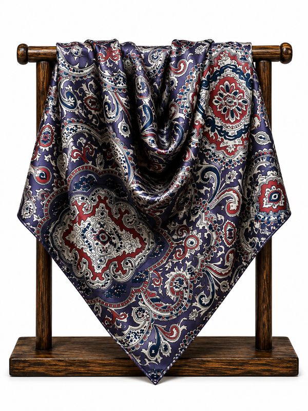 Crazy Cowboy Wildrag Gold/Red/Purple Paisley SC-1601