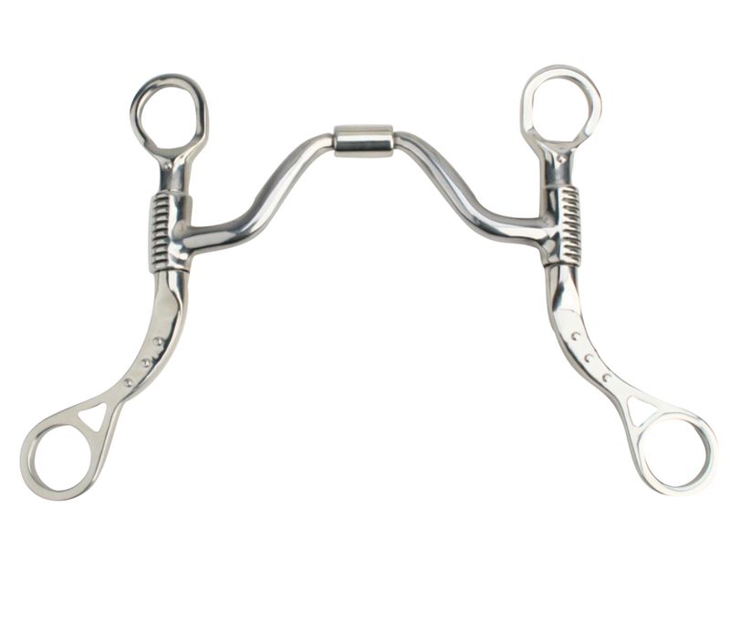 Myler MBT Shank with Sweet Iron Wide Ported Barrel MB 89-61175