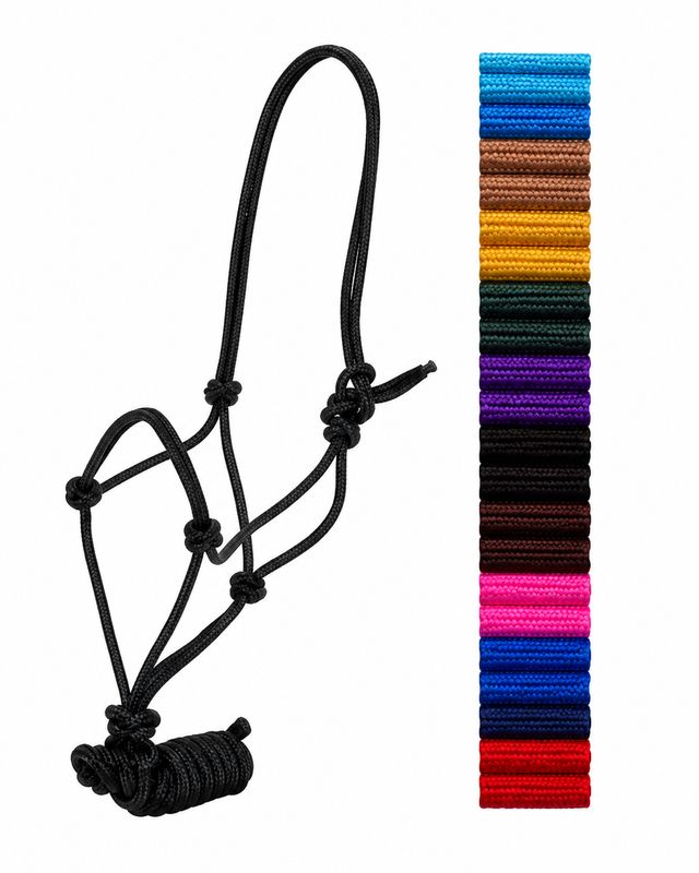 AHE Yearling Rope Halters With Leads