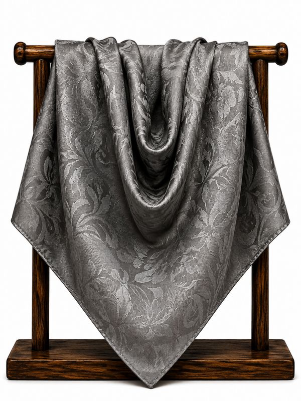 Crazy Cowboy Wildrag Paisley Silver HA140618-8