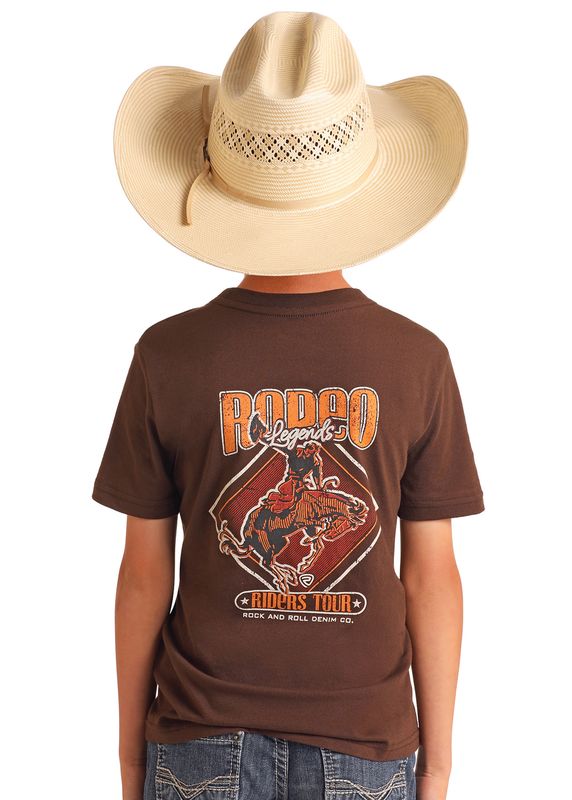 Rock & Roll Bucking Bronc Tee  BB21T06065