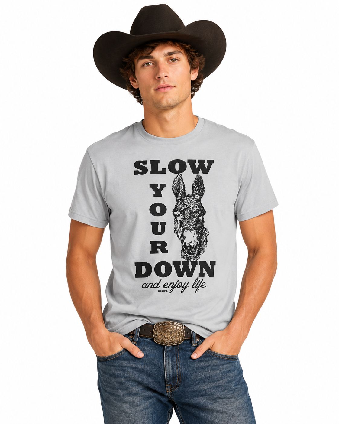 Moss Bros. Graphic T-Shirt Slow Down NB-3326 Moss Bros. Graphic T-Shirt Slow Down NB-3326, XS-5X: S