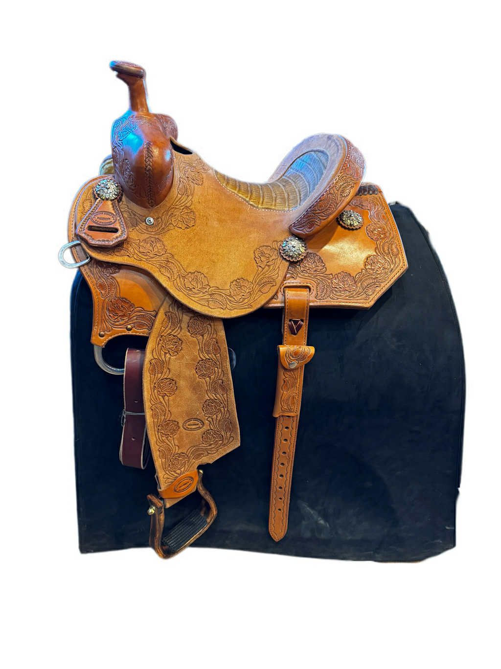 Wyoming Saddle Company Pro Racer 13.5" FQHB W\BC