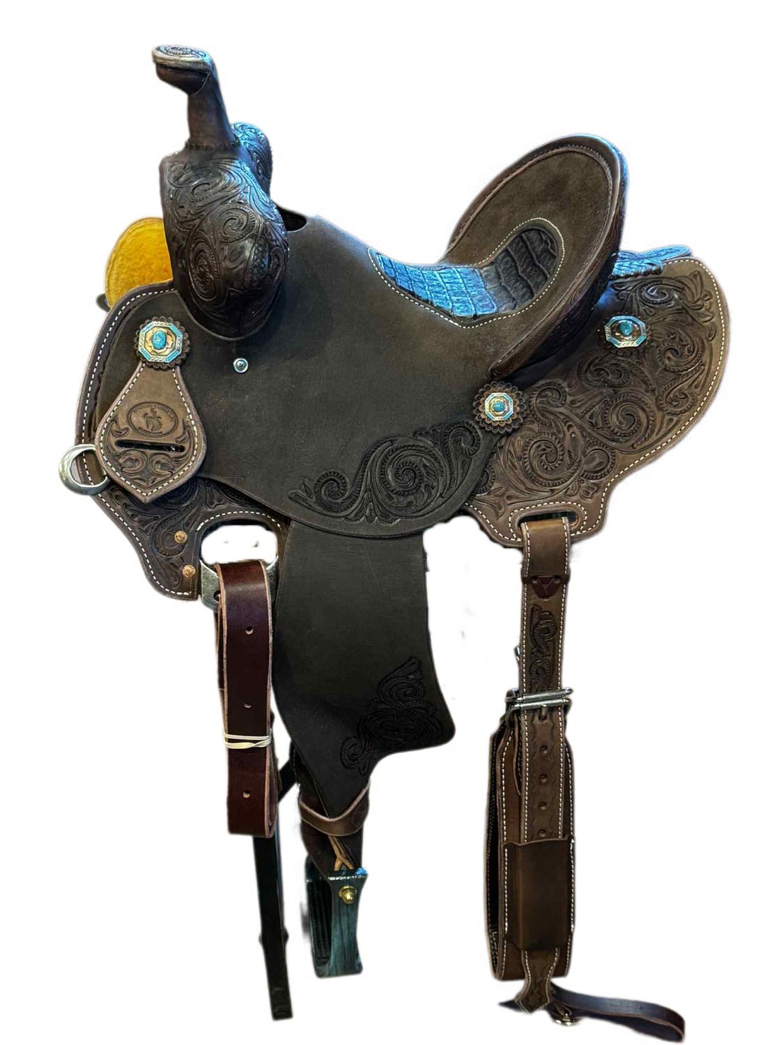 Wyoming Saddle Company Elite Barrel Saddle Wyoming Saddle Company Elite Barrel Saddle