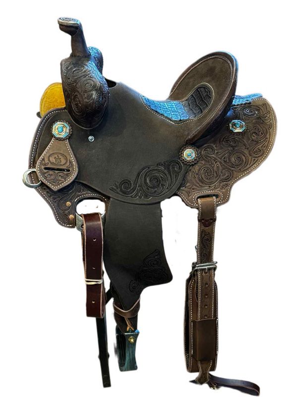 Wyoming Saddle Company Elite Barrel Saddle