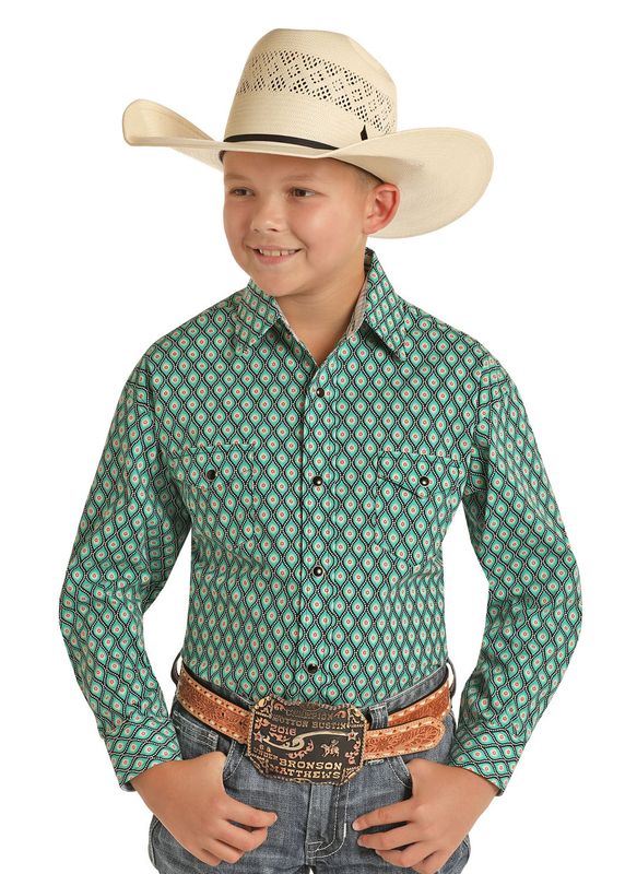 Panhandle Boys Western Shirt #COS8061