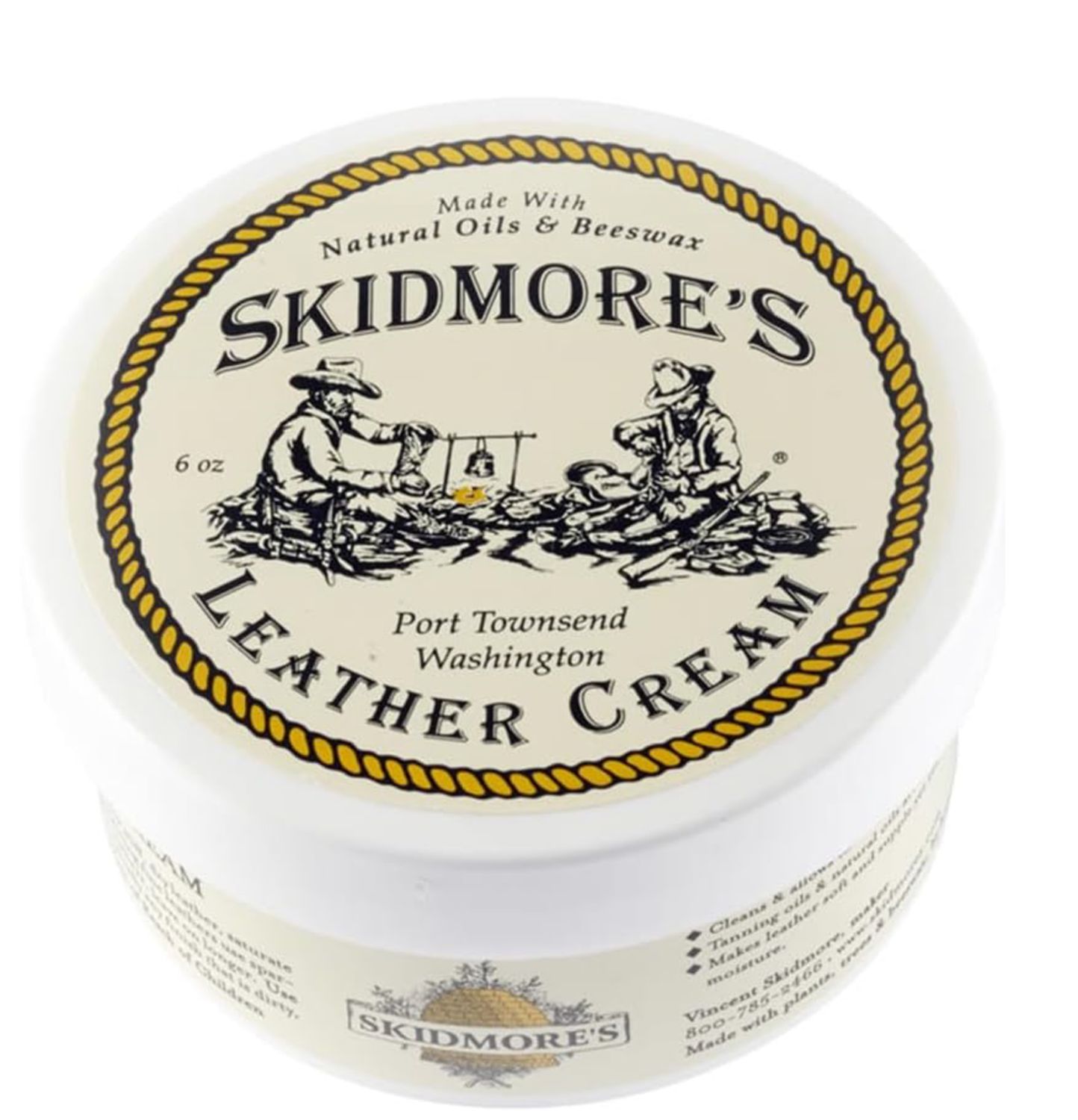 Skidmore Leather Cream, name: 6oz