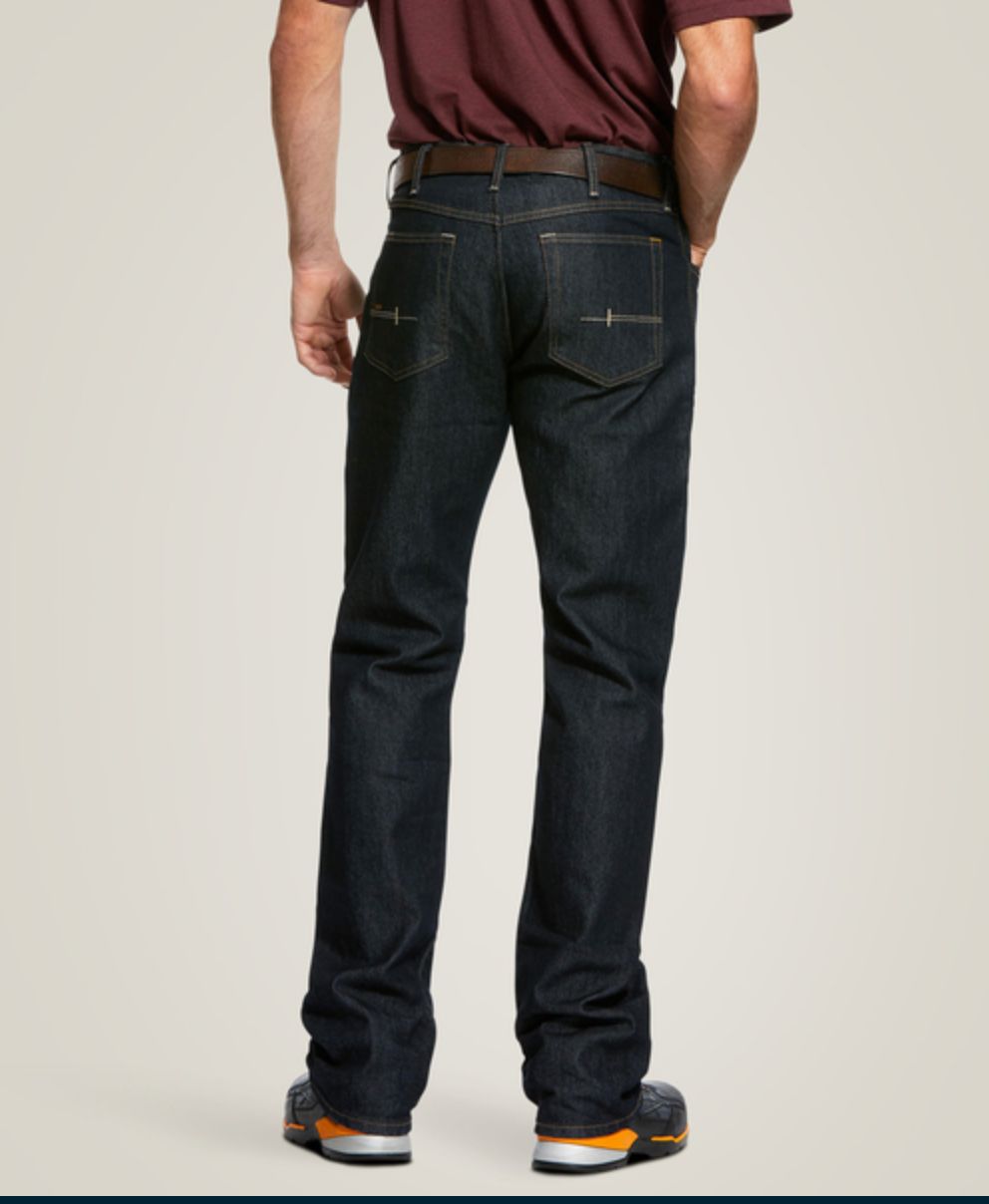 Ariat Rebar Flannel Lined Denim Boot Cut 10032486