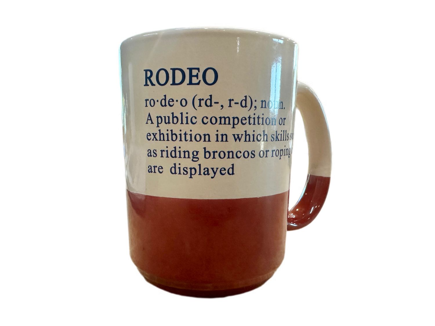 Over Sized Rodeo Coffee Mug