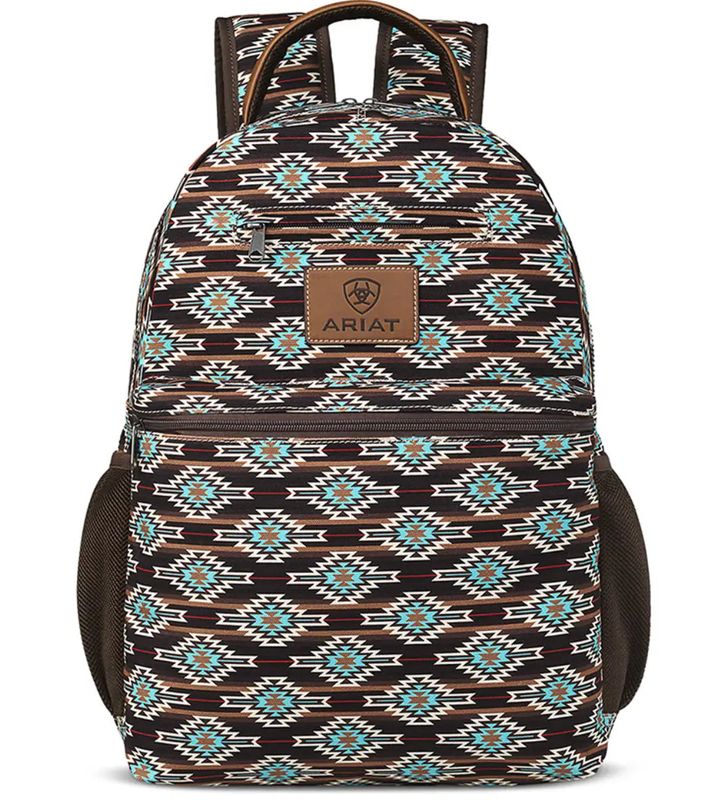 Ariat Backpack Southwest Canvas Multi Color