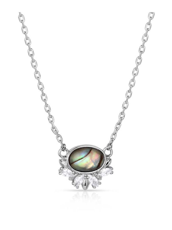 Montana Silver Aurora Lights Crystal Necklace
