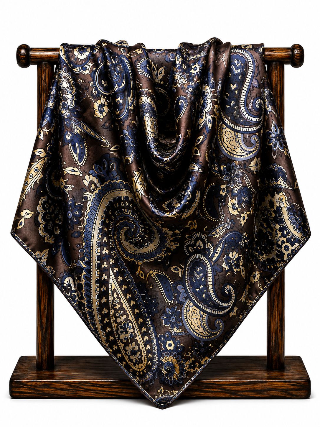 Crazy Cowboy Wildrags Blue Paisley Print HA140618-10L