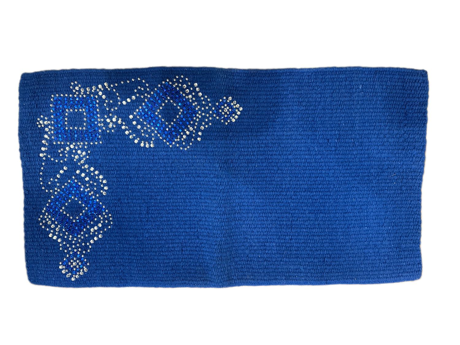 Blue Saddle Blanket Crystal Diamond #35-17898-4
