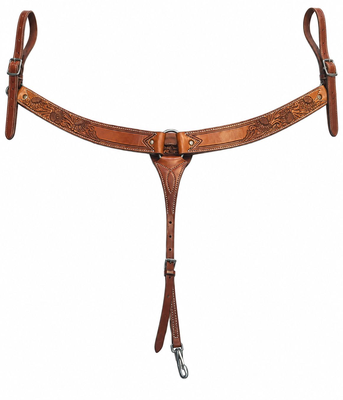 McCall Hand Carved Breast Collar McCall Hand Carved Breast Collar