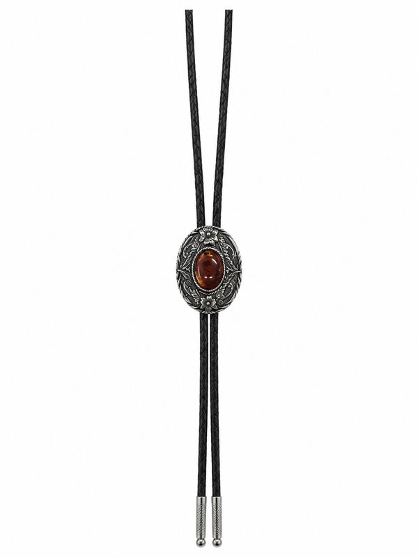 Austin Accent Bolo Amber Stone 1138A