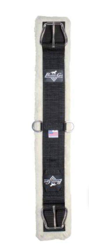 Professionals Choice Merino Wool Cinch 32in Black, Cinch: 26"