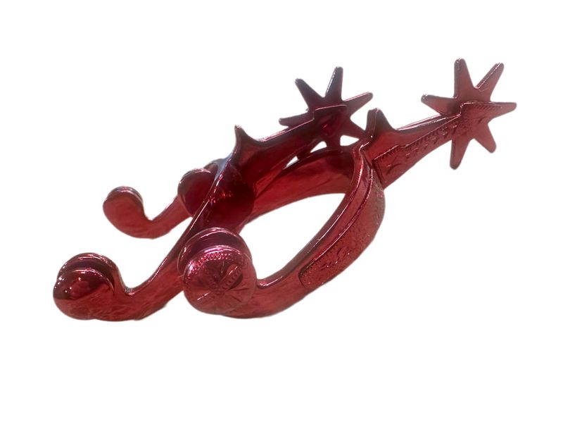 Rainbow Baby Spurs w/ Arrow Trim 7 Point