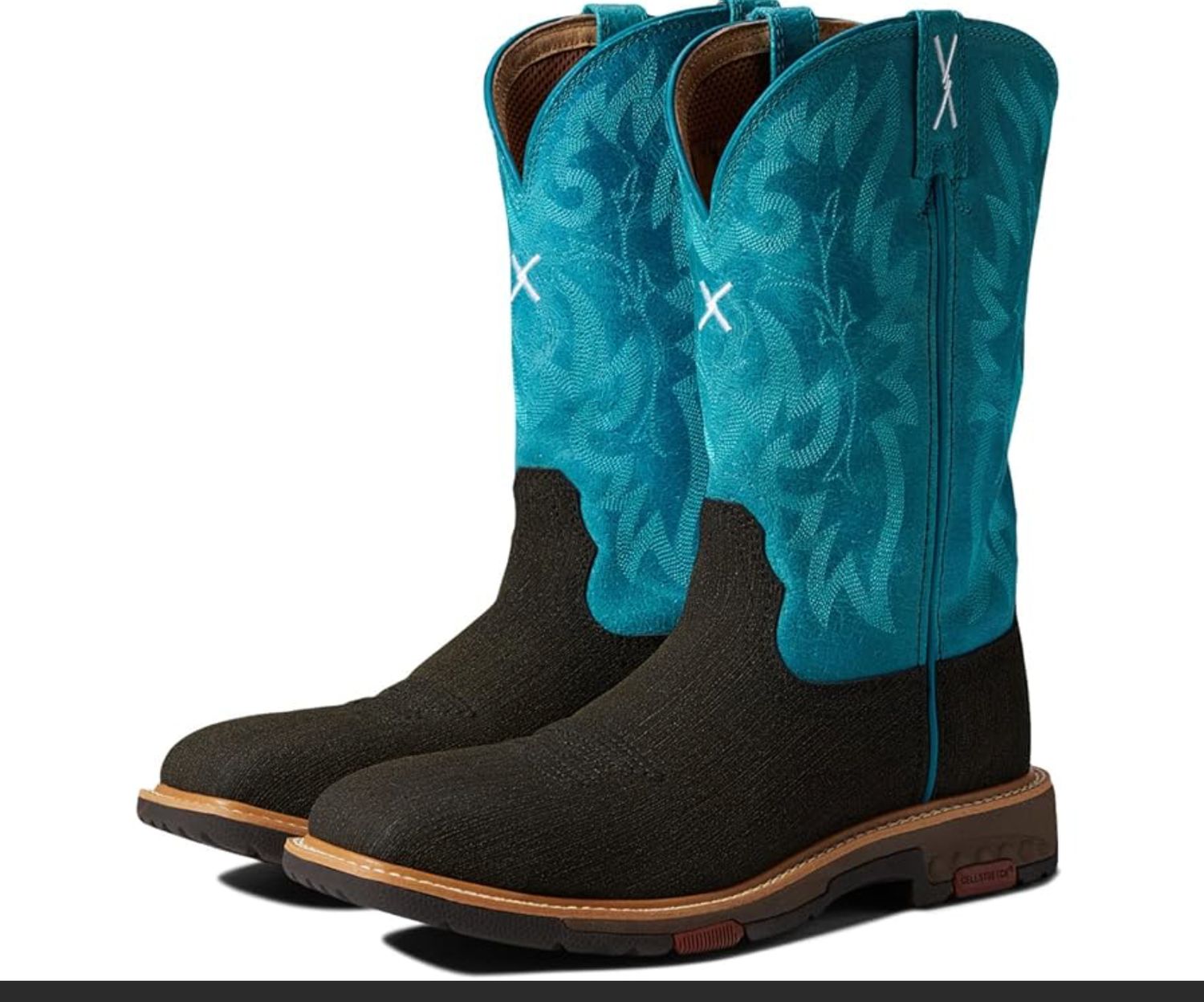 Twisted X  Western Work Boots WXBA001, Boots - Women: 6 B