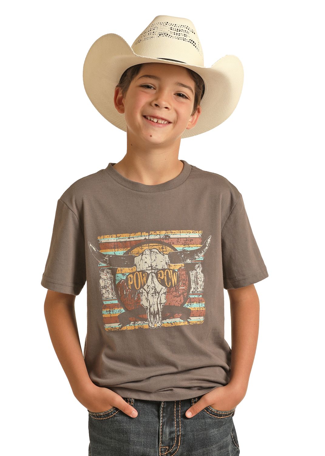 Rock & Roll Boys Dale Graphic Tee RRBT21R12N, Kids Shirts: X Small