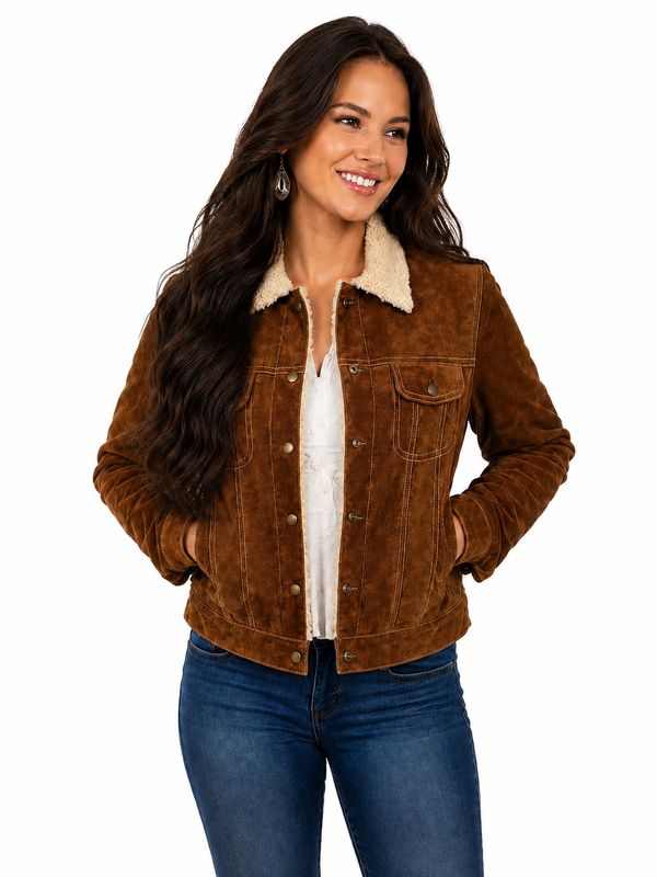 Scully Women’s Faux Shearling Western Jacket