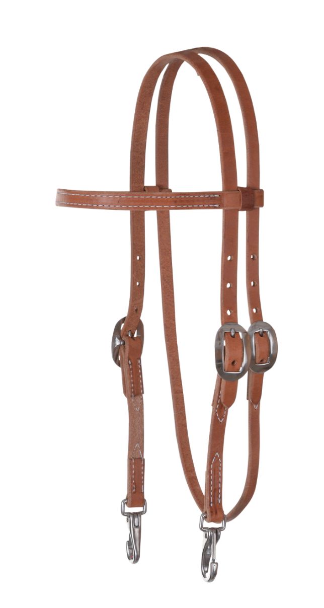 Reinsman Harness Snap Ends Headstall 7142