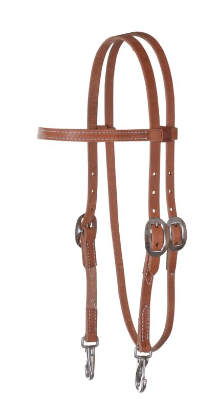 Reinsman Harness Snap Ends Headstall 7142