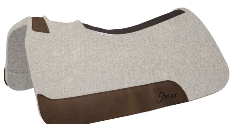 5 Star Performer Natural Wool Pad 32x32x3/4