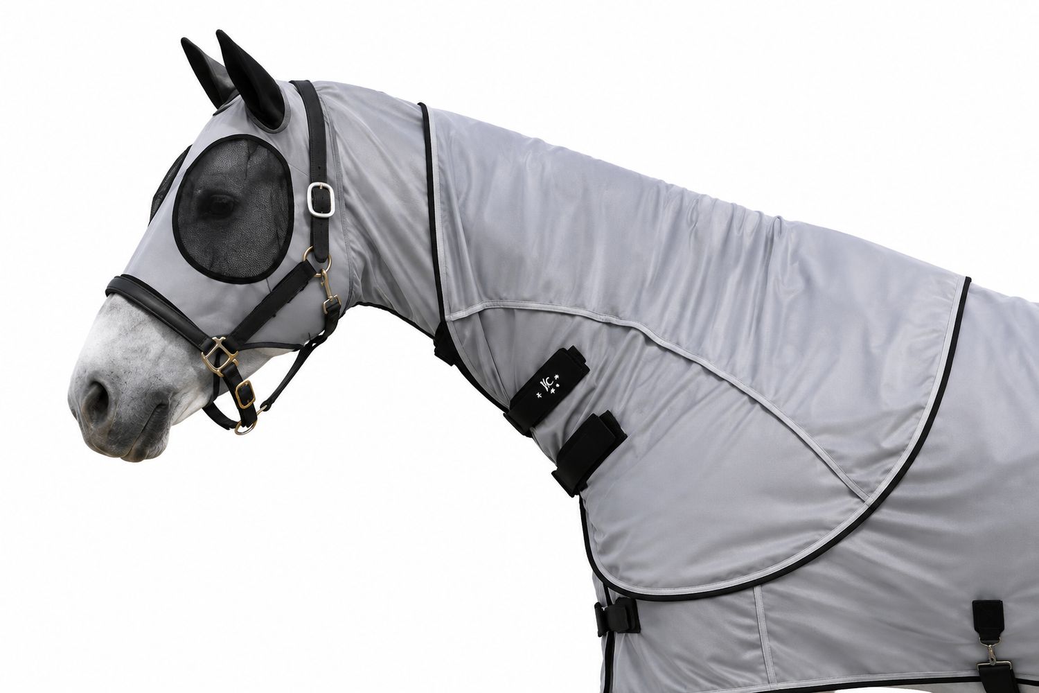 Professional Choice Comfort Fit Fly Neck Cover CFN, name: Charcoal