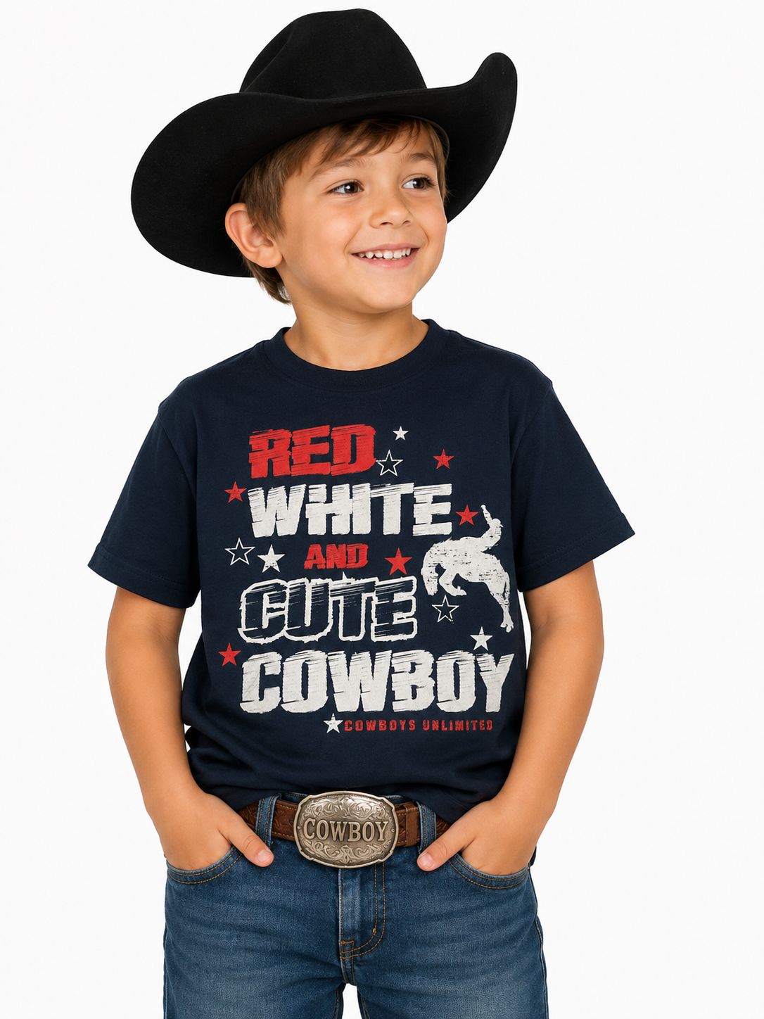 Moss Bros. Graphic T-Shirt Red White And Cute KDS-2175 Moss Bros. Graphic T-Shirt Red White And Cute KDS-2175, Kids Shirts: X Small