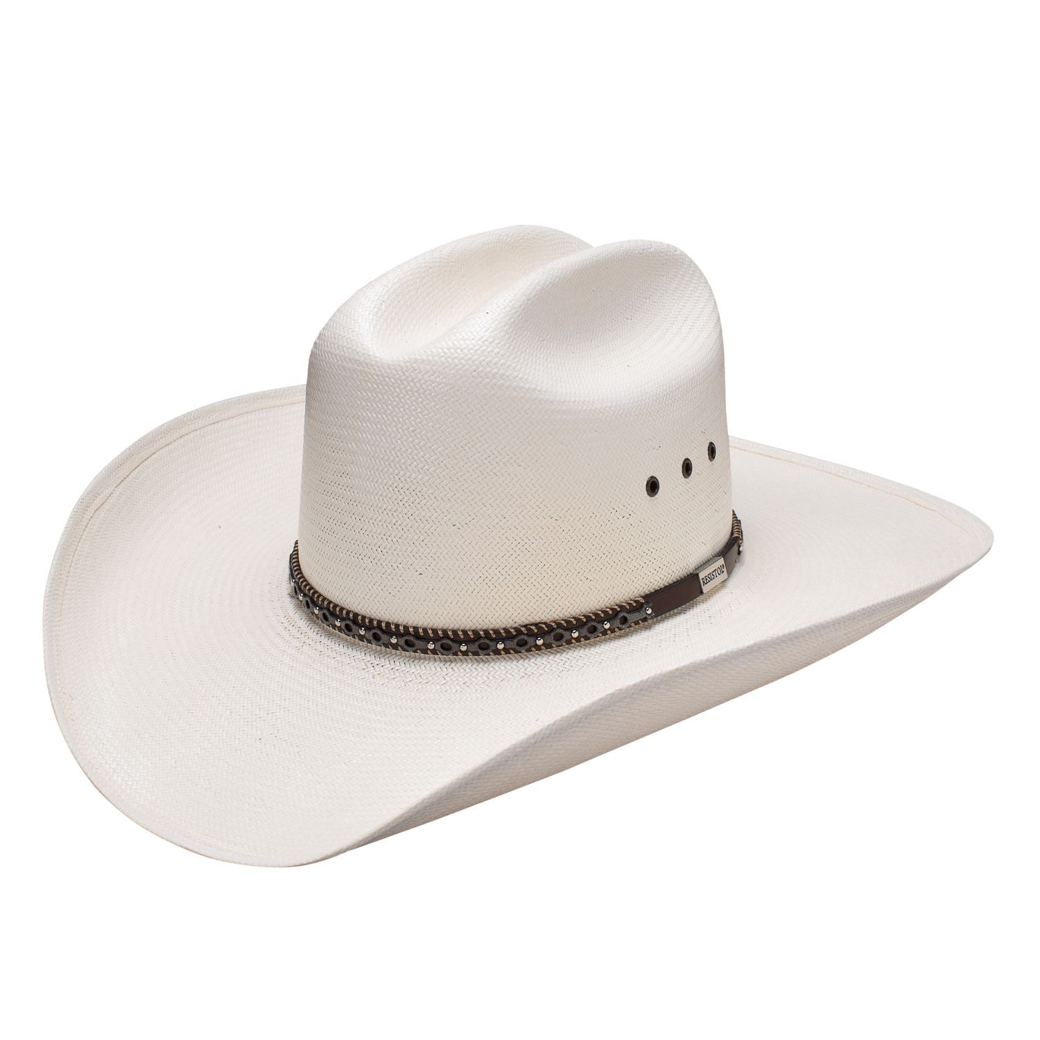 Resistol George Straight El Rey Straw Cowboy Hat RSELRY-734281 Resistol George Straight El Rey Straw Cowboy Hat RSELRY-734281, Hats Fitted: 6 3\4