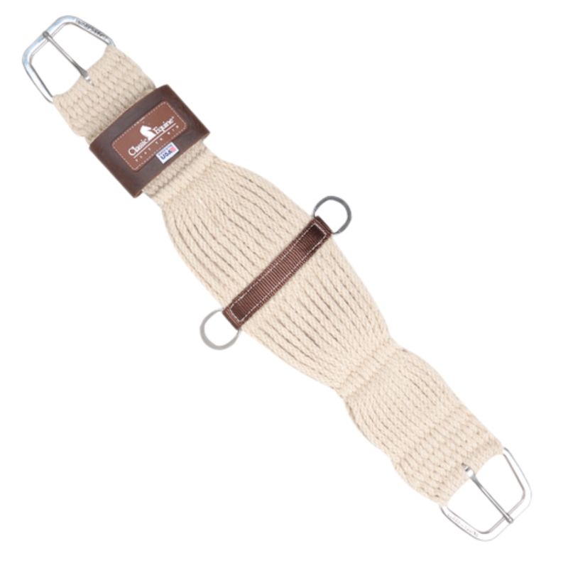 Classic Equine Mohair Blend Roper Cinch #CRCB